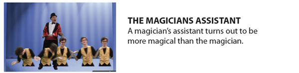 The Magicians Assistant button